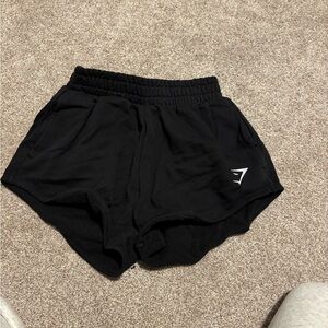 women’s gymshark fleece shorts